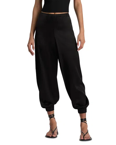 Alice And Olivia Declan Pull On Pants In Black