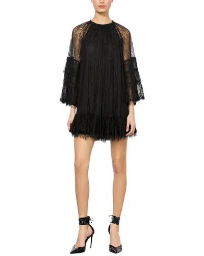 Alice And Olivia Delia Dress In Black
