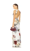 Alice And Olivia Delora Maxi Dress In White