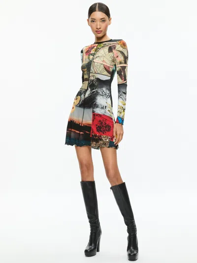 Alice And Olivia Delora Mini Dress