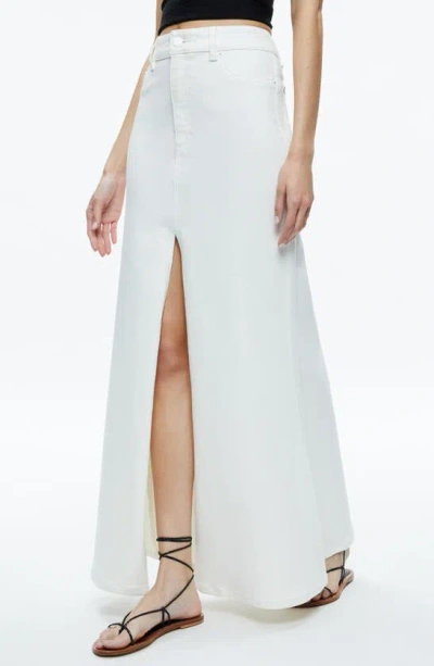 ALICE AND OLIVIA DENIM MAXI SKIRT