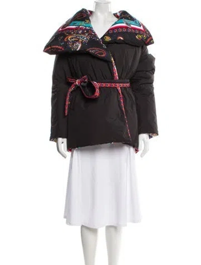 Pre-owned Alice And Olivia Down Coat In Multi