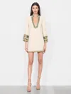 Alice And Olivia Eleonora Embellished Tunic Dress