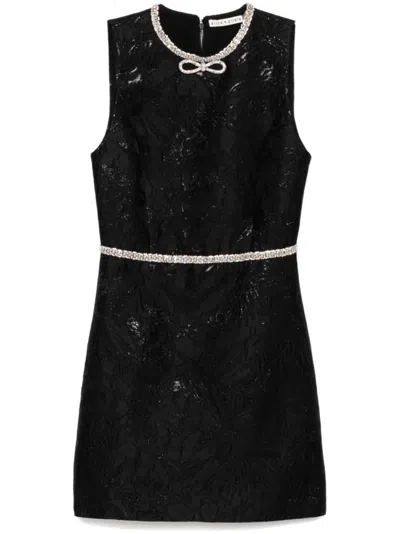 Alice And Olivia Ellis Dress In Black