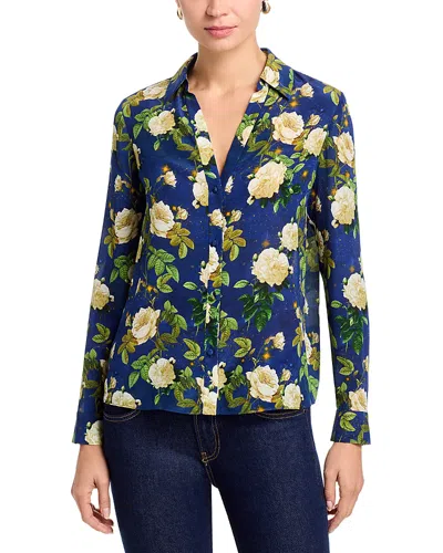 Alice And Olivia Eloise Blouse In Multi