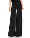 Alice And Olivia Embellished Wide Leg Pants In Black