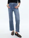 Alice And Olivia Ember Jean In Brooklyn Blue