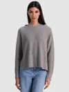 Alice And Olivia Emmanuelle Cashmere Hoodie In Gray