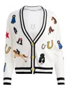 Alice And Olivia Equestrian-motif Cardigan