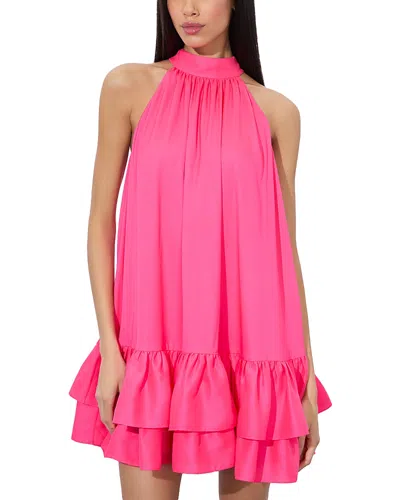 ALICE AND OLIVIA ALICE AND OLIVIA ERNA HALTER MINI DRESS