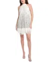 Alice And Olivia Alice + Olivia Erna Mini Dress In White
