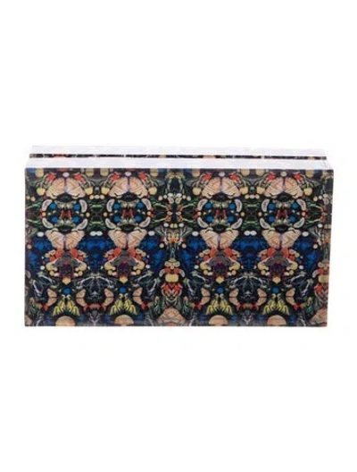 Pre-owned Alice And Olivia Evening Bag In Blue