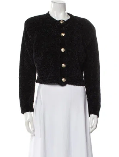 Pre-owned Alice And Olivia Evening Jacket W/ Tags In Black