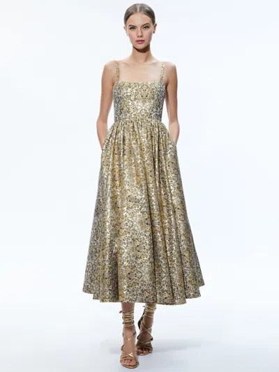 slim fit dress slacks Alice + Olivia Dress – MODE Consignment main image 1