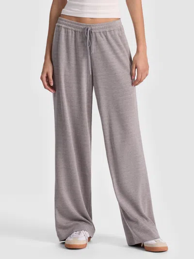 Alice And Olivia Felix Sweatpant In Gray