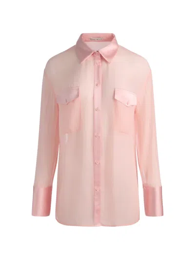 ALICE AND OLIVIA FINELY BUTTON-UP SHIRT