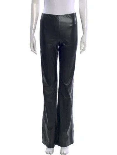 Pre-owned Alice And Olivia Flared Pants In Black