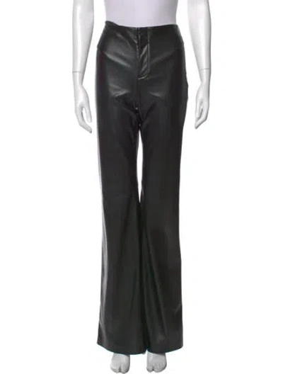 Pre-owned Alice And Olivia Flared Pants In Black
