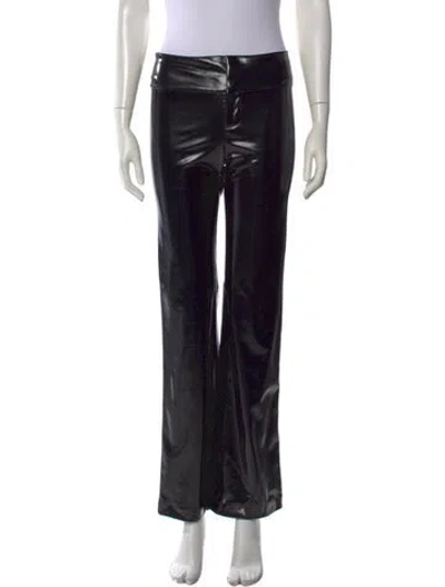 Pre-owned Alice And Olivia Flared Pants In Black