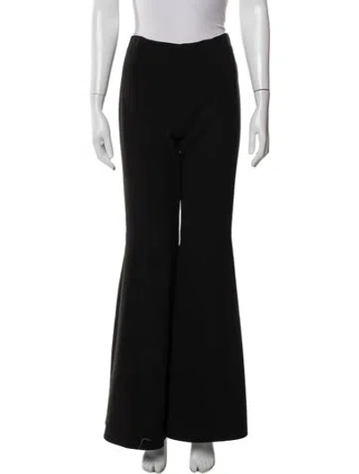 Pre-owned Alice And Olivia Flared Pants In Black