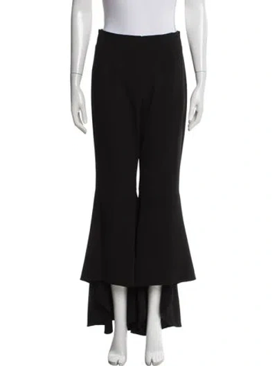 Pre-owned Alice And Olivia Flared Pants In Black