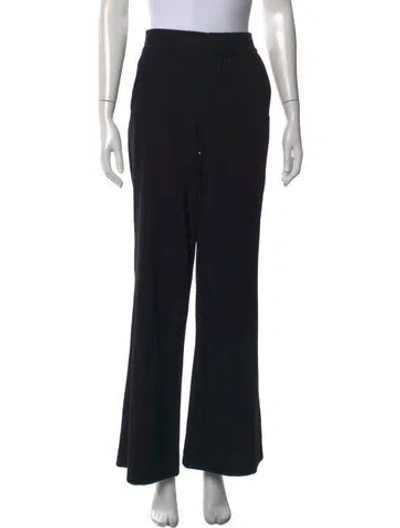 Pre-owned Alice And Olivia Flared Pants In Black