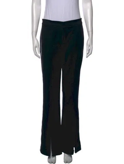 Pre-owned Alice And Olivia Flared Pants In Black