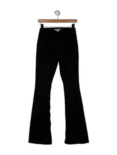 Pre-owned Alice And Olivia Flared Pants In Black