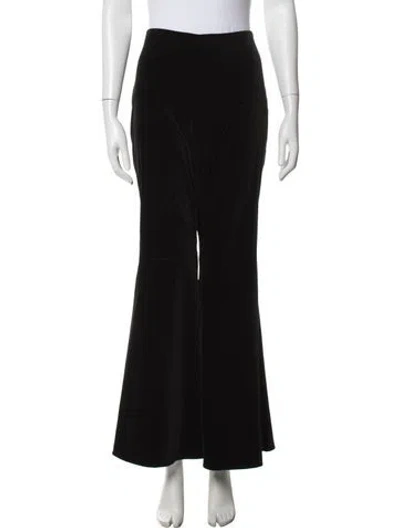Pre-owned Alice And Olivia Flared Pants In Black