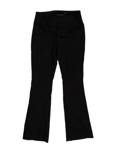 Pre-owned Alice And Olivia Flared Pants In Black