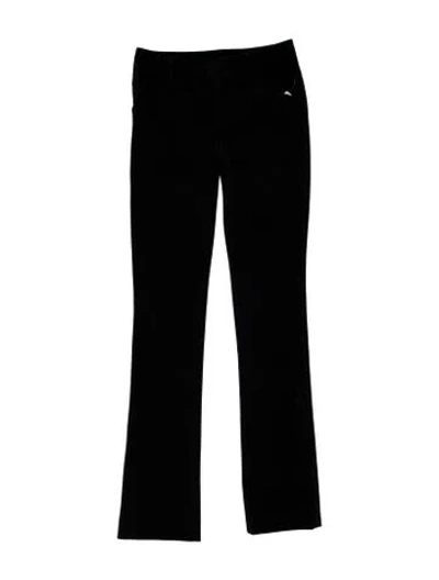 Pre-owned Alice And Olivia Flared Pants In Black