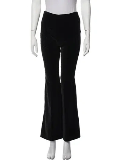 Pre-owned Alice And Olivia Flared Pants In Black