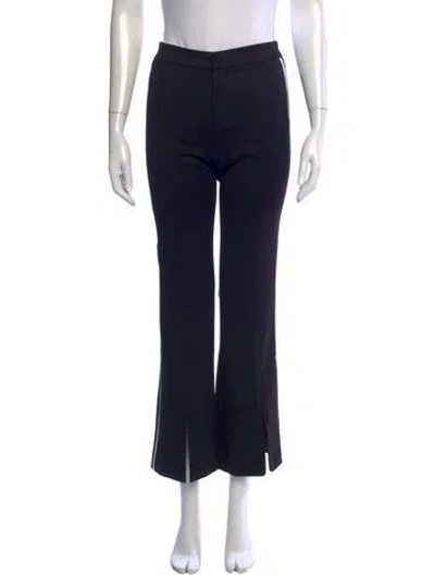 Pre-owned Alice And Olivia Flared Pants In Blue