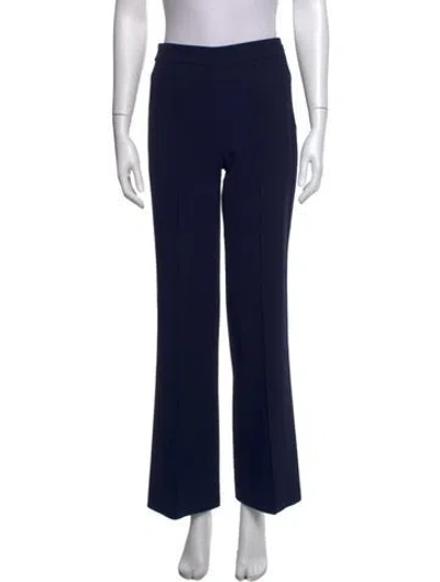 Pre-owned Alice And Olivia Flared Pants In Blue