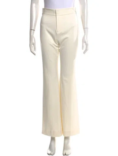 Pre-owned Alice And Olivia Flared Pants In Neutral