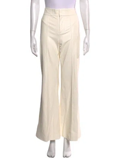 Pre-owned Alice And Olivia Flared Pants In Neutral