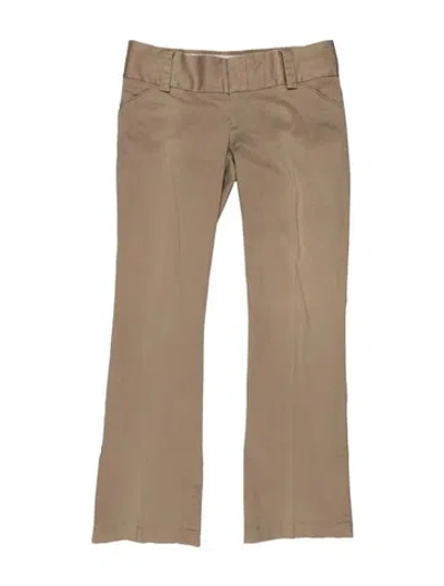 Pre-owned Alice And Olivia Flared Pants In Neutrals