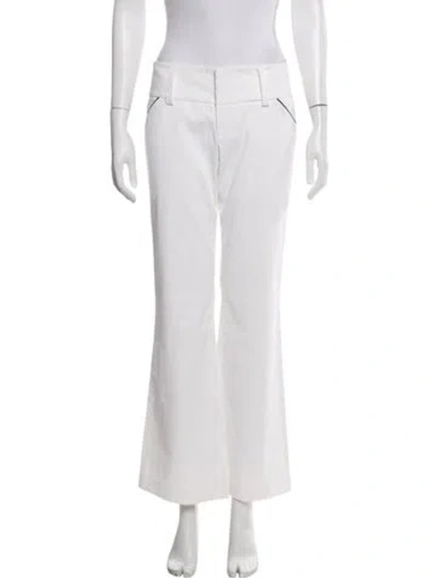 Pre-owned Alice And Olivia Flared Pants In Neutrals