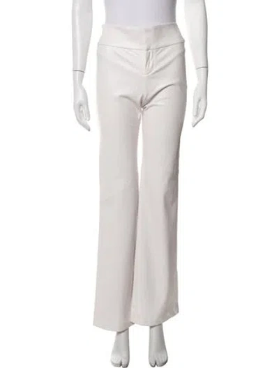 Pre-owned Alice And Olivia Flared Pants In Neutrals