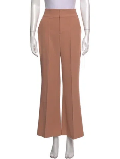 Pre-owned Alice And Olivia Flared Pants In Neutrals