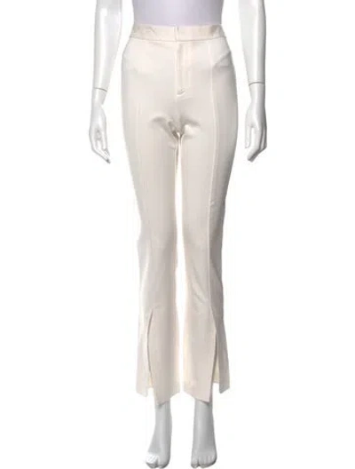 Pre-owned Alice And Olivia Flared Pants In Neutrals