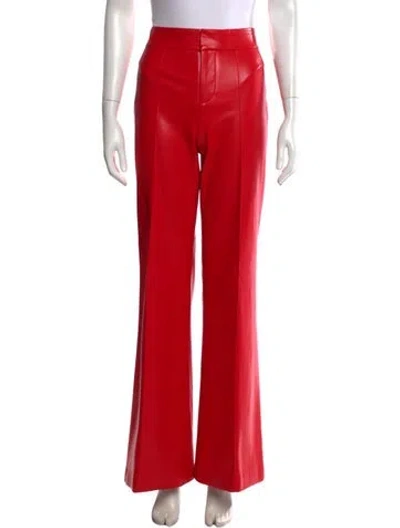 Pre-owned Alice And Olivia Flared Pants In Orange