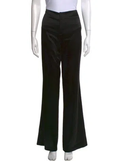 Pre-owned Alice And Olivia Flared Pants W/ Tags In Black