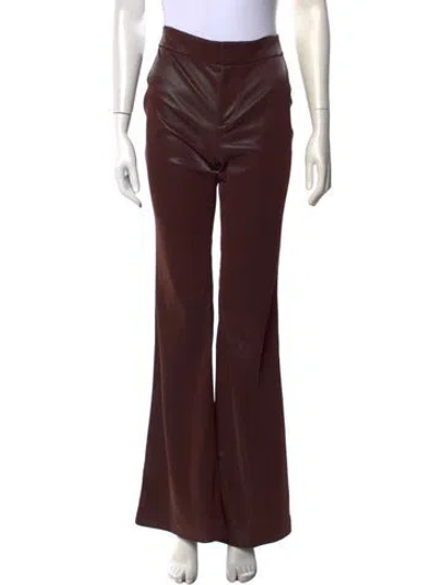 Pre-owned Alice And Olivia Flared Pants W/ Tags In Brown
