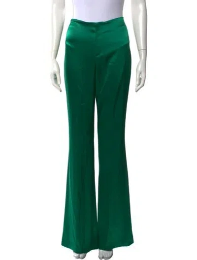 Pre-owned Alice And Olivia Flared Pants W/ Tags In Green