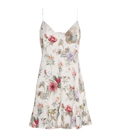 Alice And Olivia Floral Julietta Mini Dress
