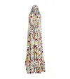 Alice And Olivia Jovie Mock Nk Tunic Maxi Dress