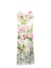 Alice And Olivia Alice + Olivia Printed Midi Dress