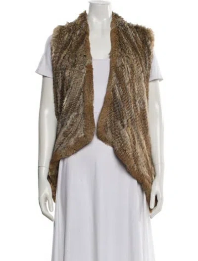 Pre-owned Alice And Olivia Fur Fur Jacket In Multi