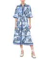 Alice And Olivia Alice + Olivia Dresses Blue In Blue Multi